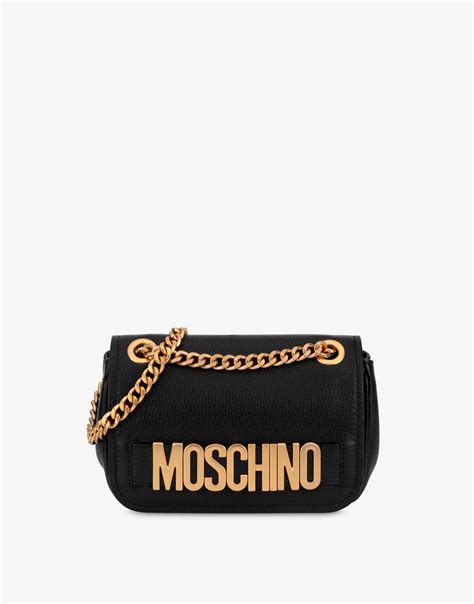 Shoulder bag with Lettering logo | Moschino Official Store