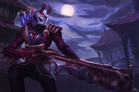 Blood Moon Jhin by UKIori on DeviantArt