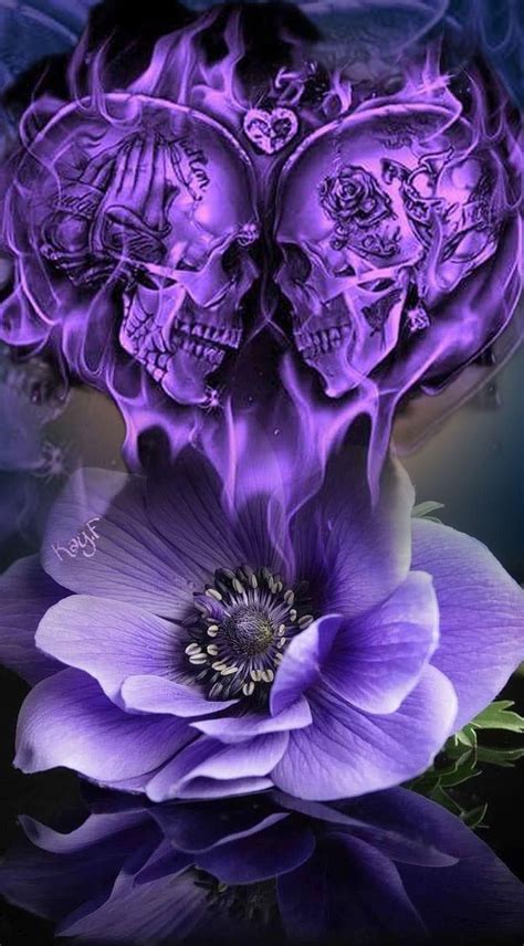 Pin by Tove Irene Hellingsrud on SkullArt By Tove Irene | Cute flower ...