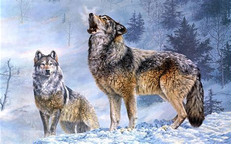 fantasy, Original, Art, Artistic, Artwork, Wolf, Wolves Wallpapers HD / Desktop and Mobile ...