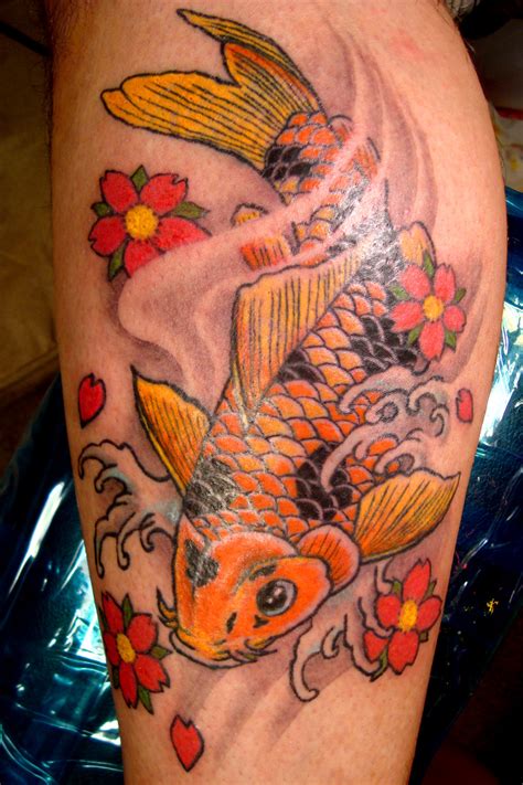 tatto: Koi Fish Tattoo