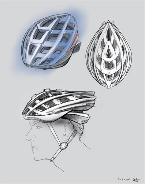 Bike helmet design by Pnugget on DeviantArt