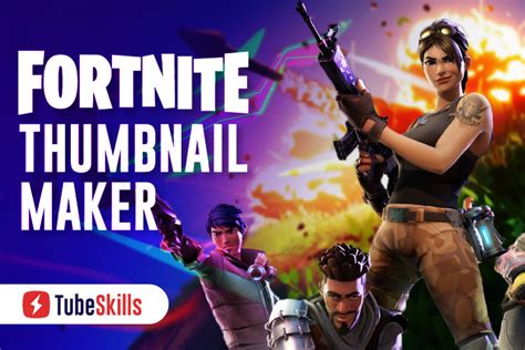 Best Fortnite Thumbnail Maker (Free Templates) - Tubeskills