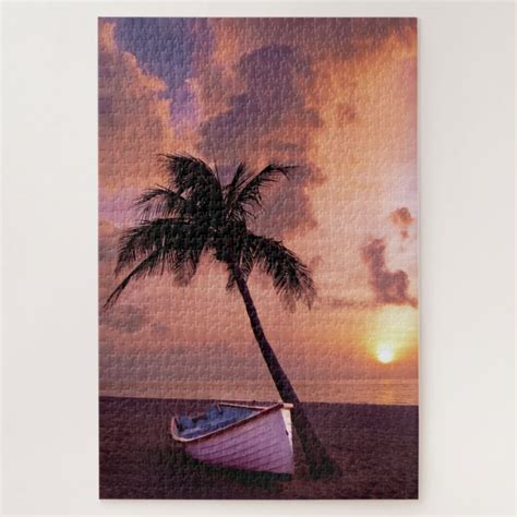 1014 Pieces beach at sunset adult Jigsaw Puzzle | Zazzle.com