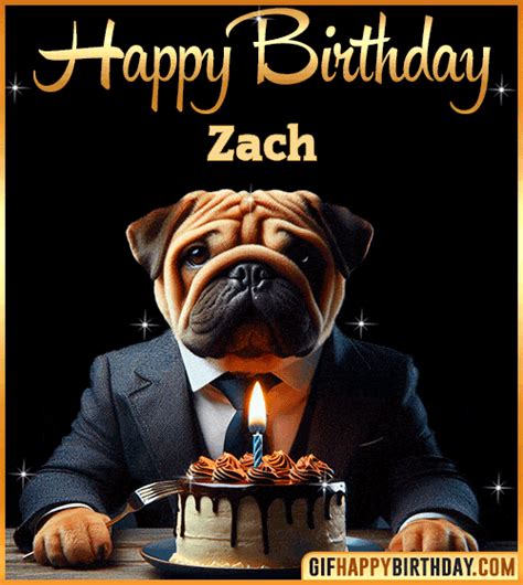 Happy Birthday Zach GIF Images