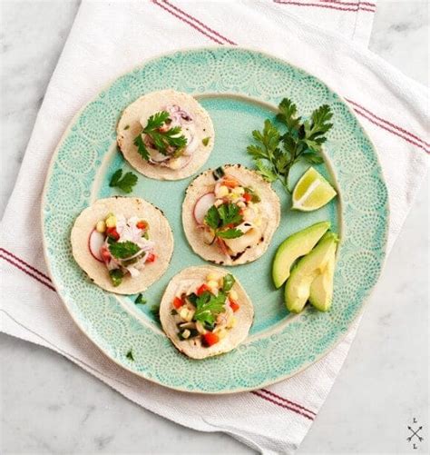 Mini Ceviche Tacos Recipe - Love and Lemons