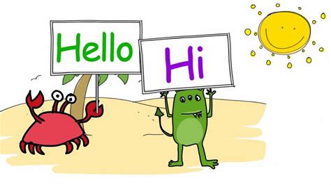 Learning the English Language : Saying Hello!! Greetings