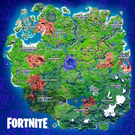 Fortnite Season 8 Map Changes - GameSpot