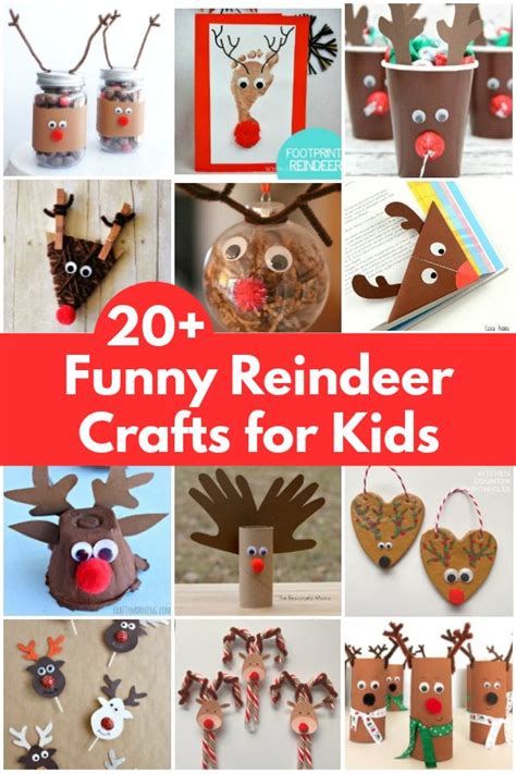 Kindergarten Reindeer Decorations