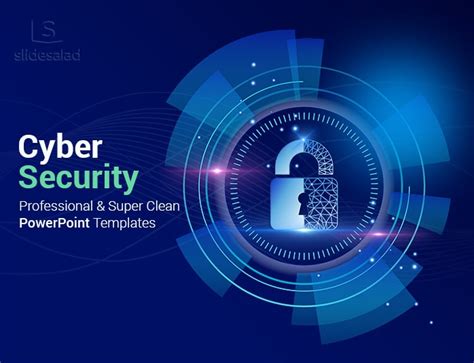 Cyber Security PowerPoint Template Designs - SlideSalad