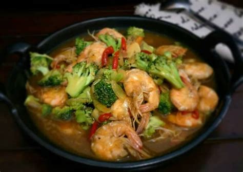 Resep Udang Saus Tiram Lada Hitam oleh Linah Wibowo - Cookpad