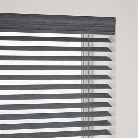 2" Sleek Cordless Faux Wood Blinds | SelectBlinds