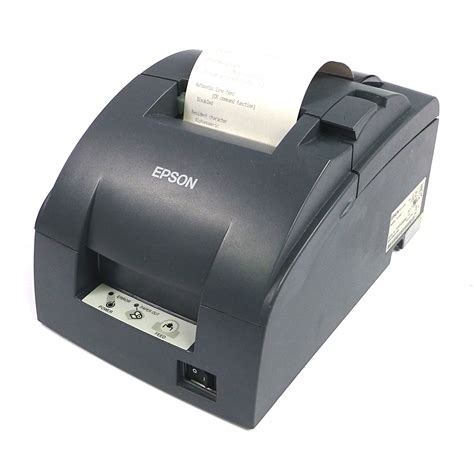 Epson TM-U220D Model M188D EPOS Matrix USB Printer Grey - No AC Adapter ...