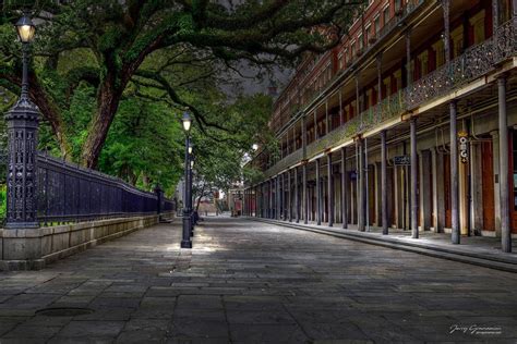 New Orleans Photography JACKSON SQUARE NIGHT Color Photo - Etsy