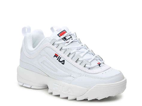 Fila Leather Disruptor Ii Premium Sneaker in White - Save 38% - Lyst