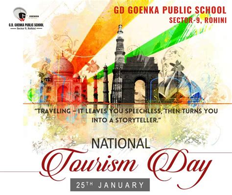 NATIONAL TOURISM DAY - GD Goenka Rohini