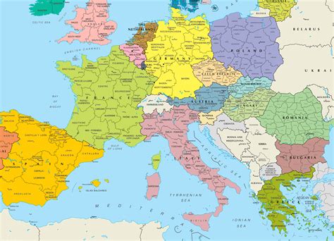 Europe Map Wallpapers - Top Free Europe Map Backgrounds - WallpaperAccess