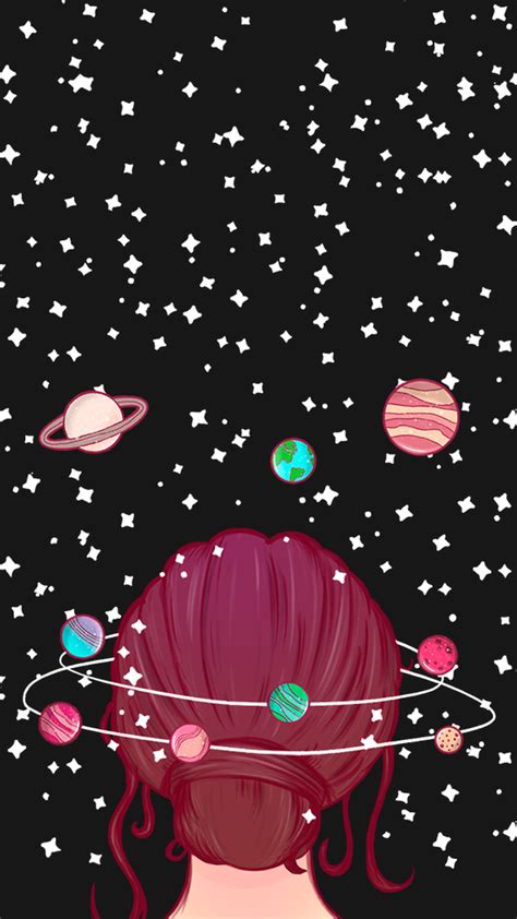 Galaxy Cartoon Wallpapers - Wallpaper Cave