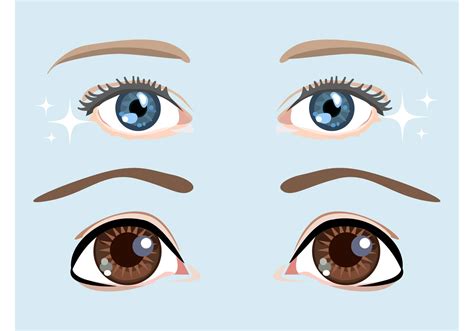 Cartoon Eyes Vector - Download Free Vector Art, Stock Graphics & Images