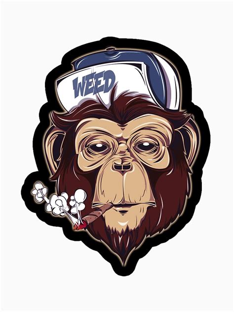 "swag monkey " T-Shirt by nekolaimonev | Redbubble