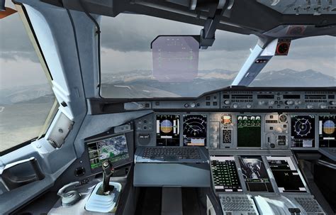 Airbus A380 cockpit :: Behance