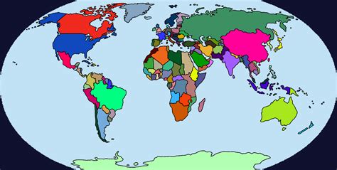 New World Map 2050