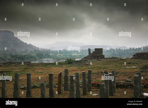 Hampi, Vithala temple (Vishnu temple Stock Photo - Alamy