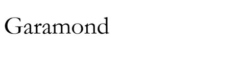 Garamond Font - FontPalace.com