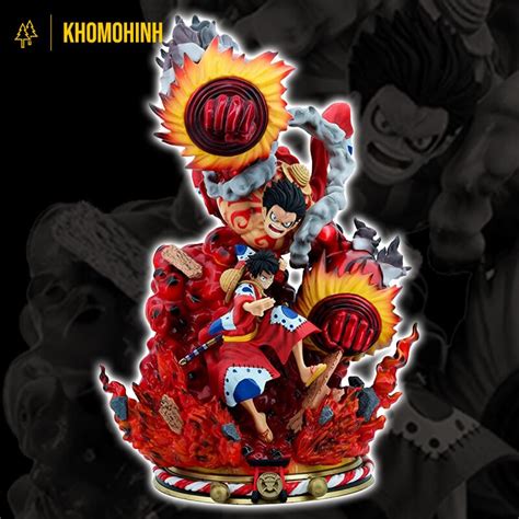 Mô hình Luffy Wano Gear 4 Gomu 50 cm khổng lồ - khomohinh.com - Kho Mô Hình