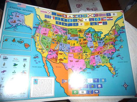 CARTOON MAP MAPS OF THE CONTINENTS COUNTRIES USA EUROPE LOVELY BIG WORLD ATLAS | #1847129509