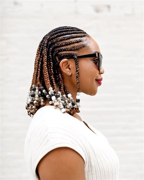 Braids and Beads Hairstyles to Try This Year - Ijeoma Kola | Bob braids hairstyles, All back ...