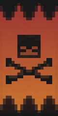 Wicked Skull Banner Minecraft Banner