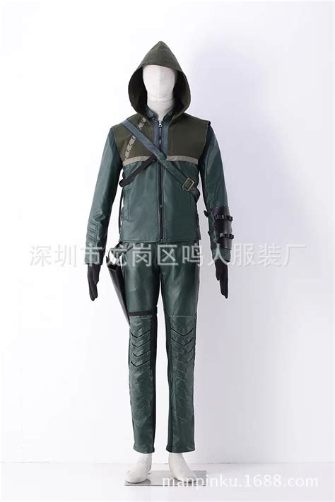 Arrow arrow Cosplay 1 generation clothing first and second season special clothes coat quiver ...