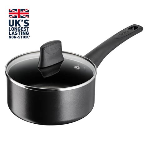 Tefal Titanium Force Non-Stick Aluminium Saucepan, 16cm | Dunelm