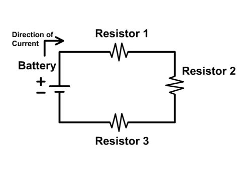 Series Circuit Diagram With Resistor