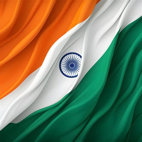 Premium Photo | Flag of India digital art illustration for Social Media ...