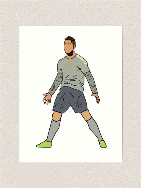 "Cristiano Ronaldo Goal Celebration - Juventus FC" Art Print by xavierjfong | Redbubble