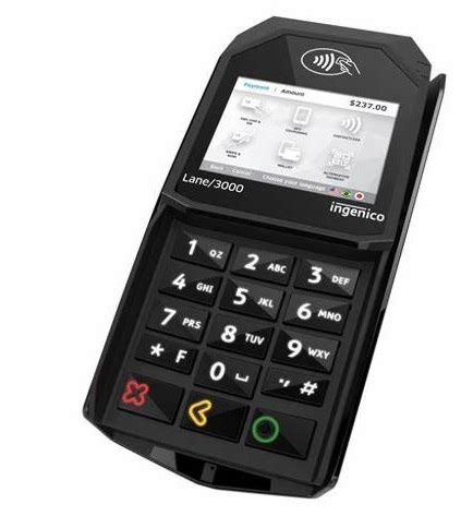 Ingenico Lane 3000 - Credit Card Reader (POS System)