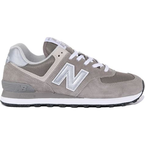 New Balance Women's 574 Core Grey & White | Laurie's Shoes