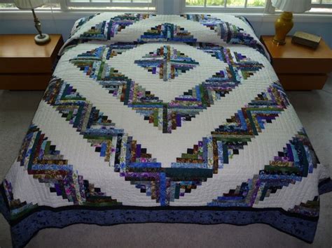 Handmade and Patchwork Double Wedding Ring Quilt | Amish