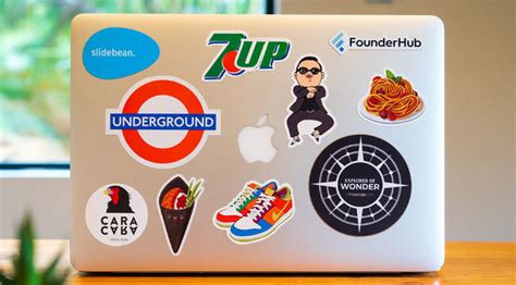 Laptop Stickers - Custom Shapes and Sizes, High-Quality Personalised Stickers for Laptop and ...