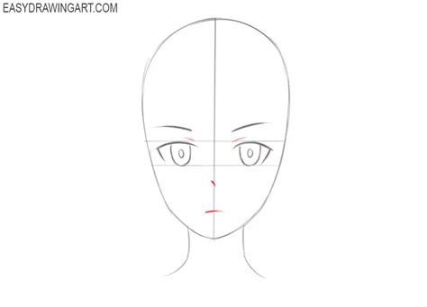 How to Draw an Anime Head - Easy Drawing Art