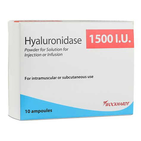 Hyaluronidase 1500iu (single vial) | Echo Pharmacy