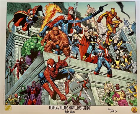 Marvel Masterpiece Heroes and Villains | Arthur Adams