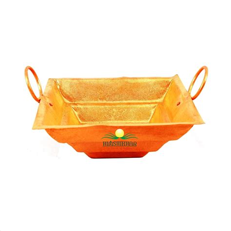 Buy Himshikhar || Havan Kund Copper, Havan Kund for Temple Home Hindu Festivals Pooja,Copper ...