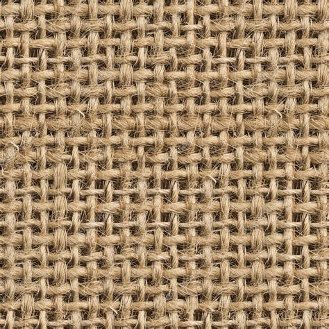 Seamless (Tileable) Fabric Jute Texture Pattern Closeup — Stock Photo © grasycho #49291413