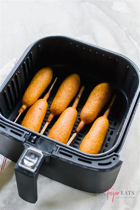 Air Fryer Corn Dogs (Perfectly Crispy)