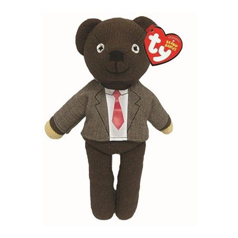 Buy Ty Mr Bean Teddy | Mr Bean Teddy Shirt & Tie Plush Toy ...