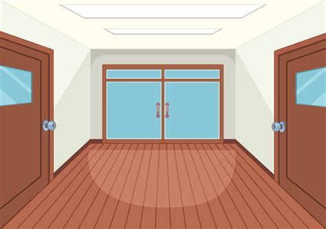 Empty Living Room Clipart