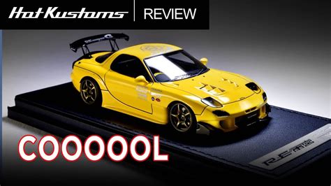 1/43 Ignition Model Mazda RX7 FD3S In Initial D RedSuns, 41% OFF